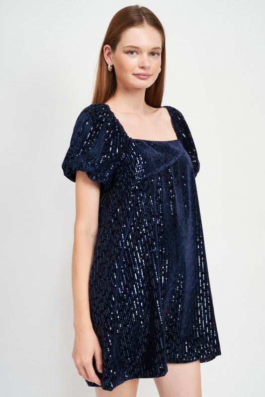 NAVY DRESS