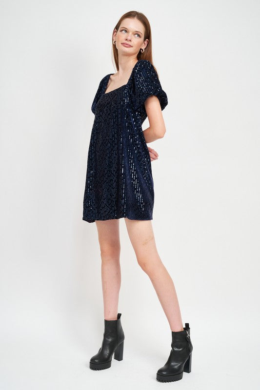 NAVY DRESS