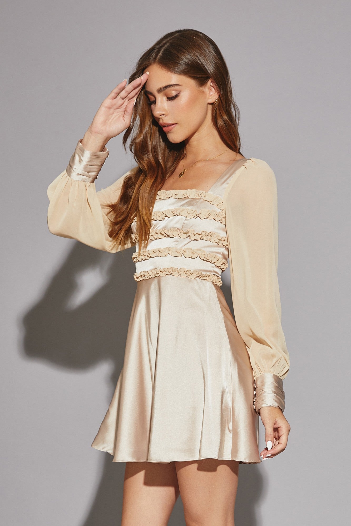 WOOVEN DRESS