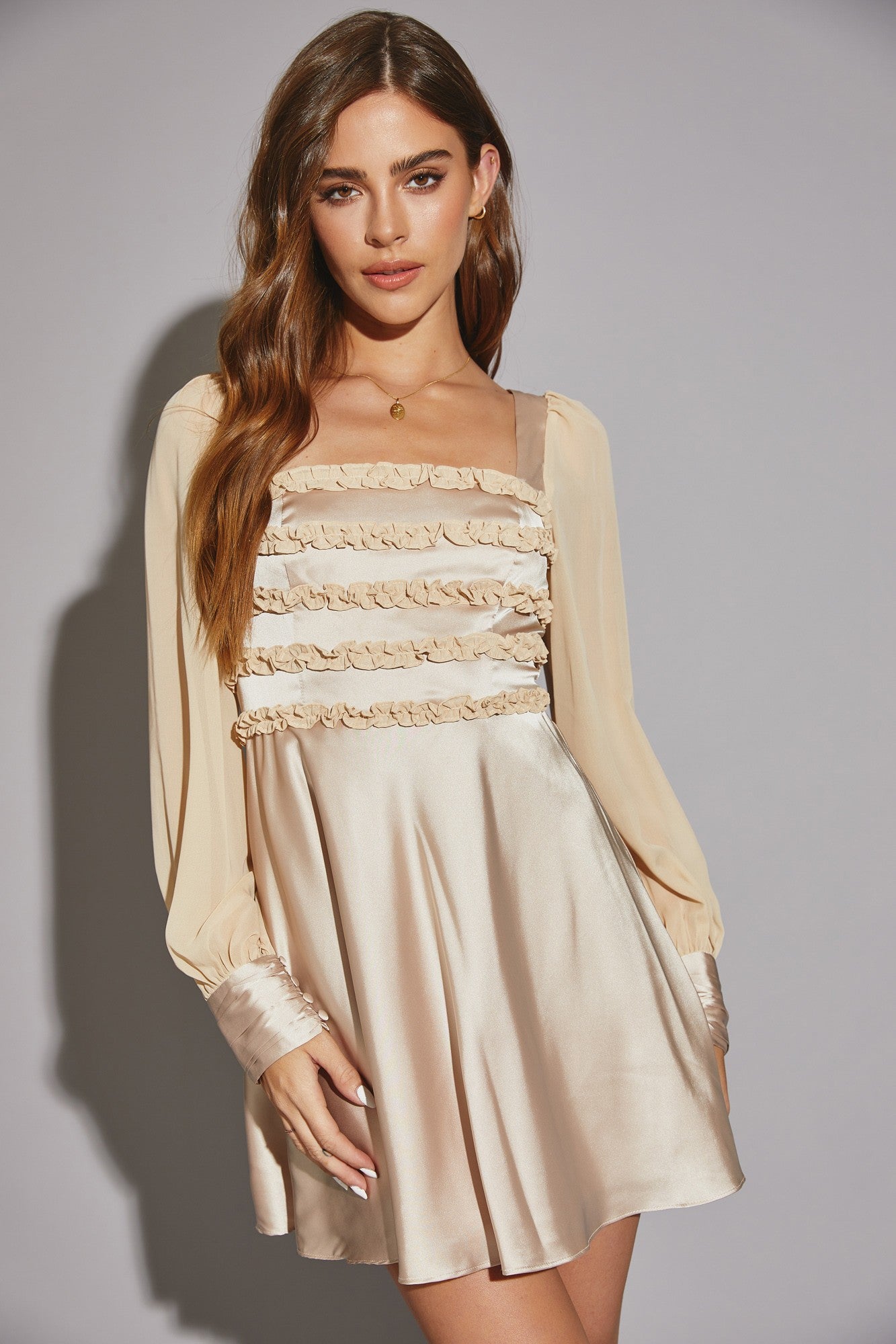 WOOVEN DRESS