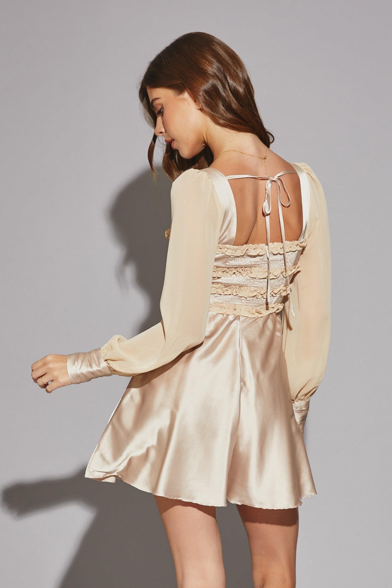 WOOVEN DRESS