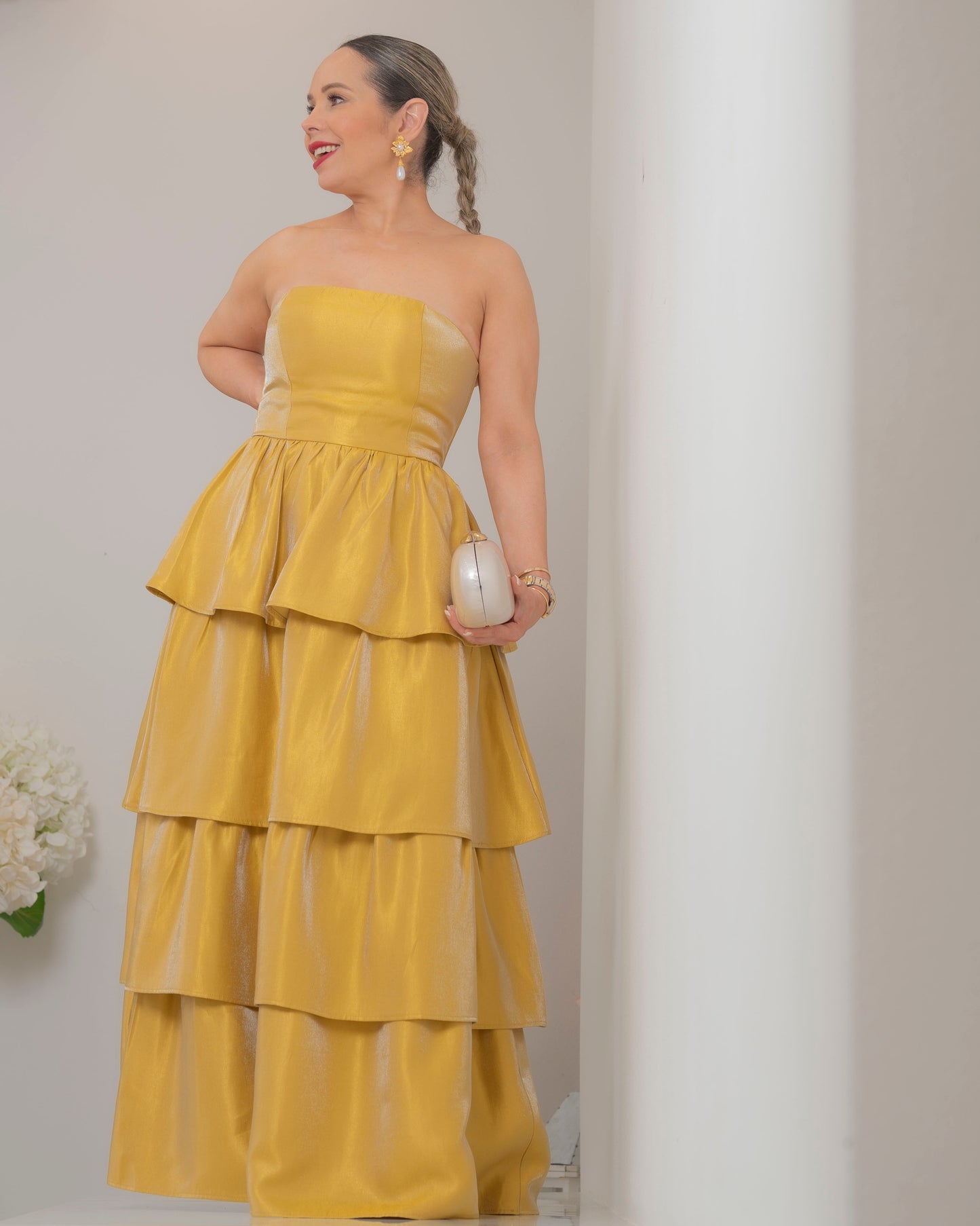 DRESS MUSTARD