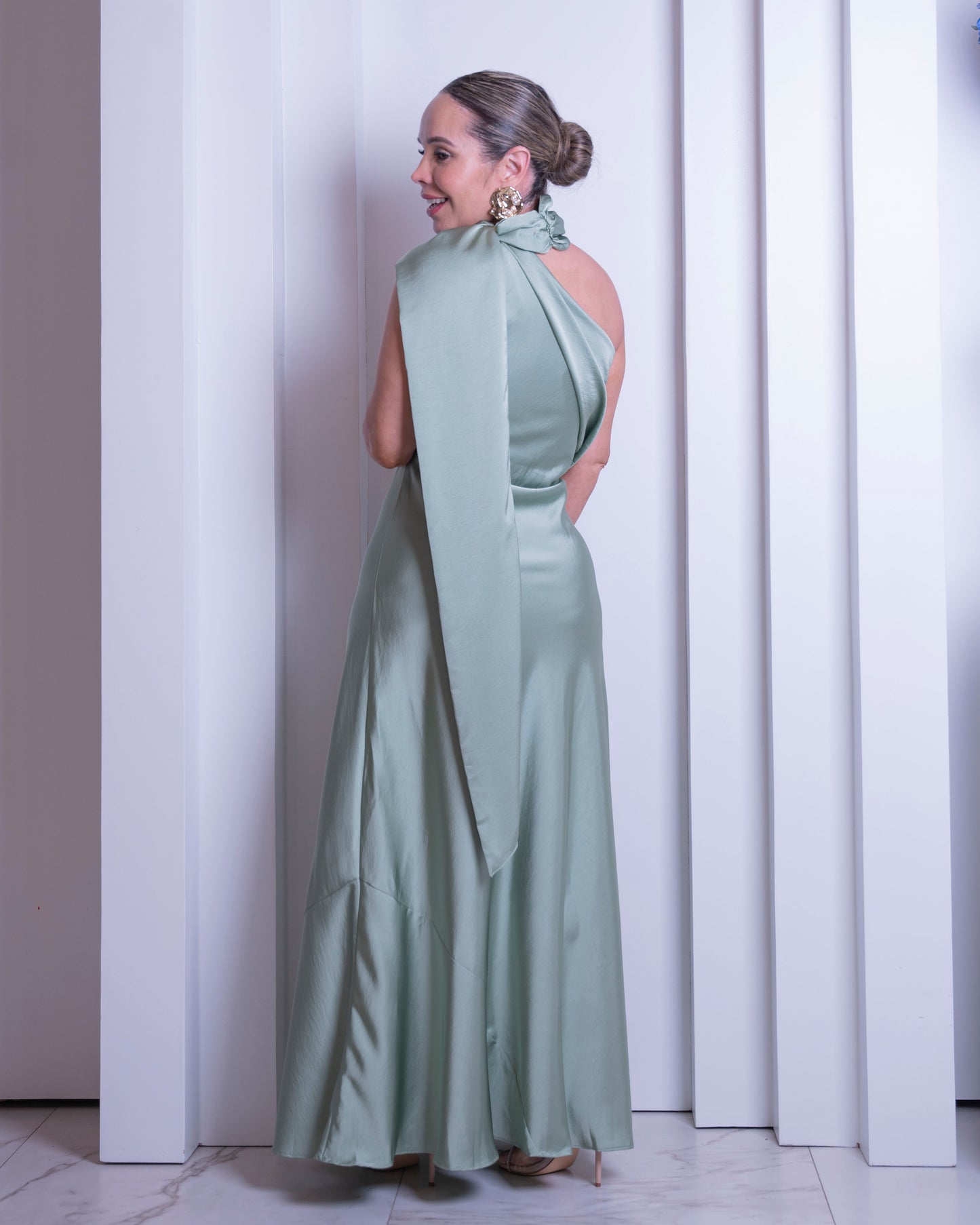 MAXI DRESS SAGE