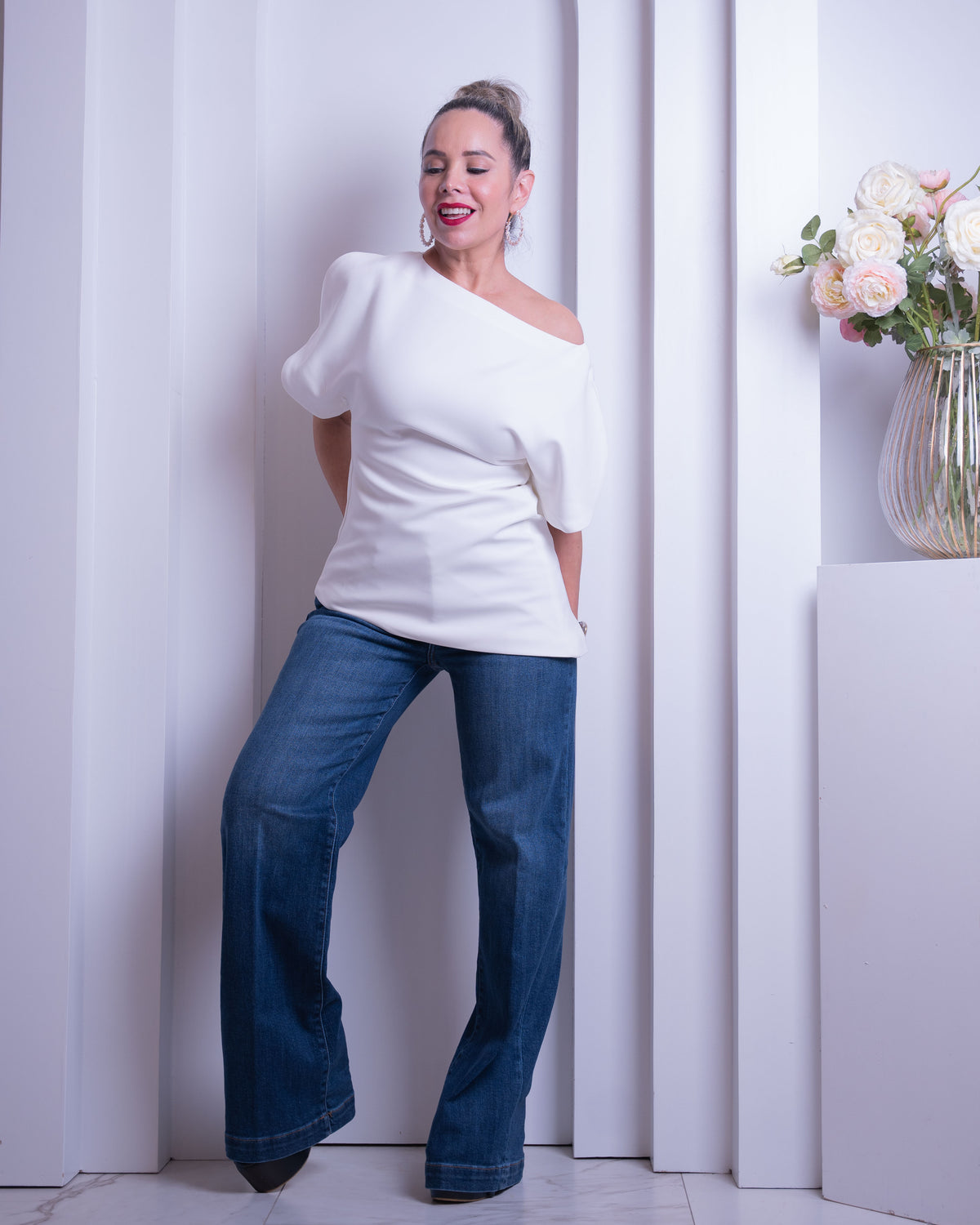 JEANS WIDE LEG