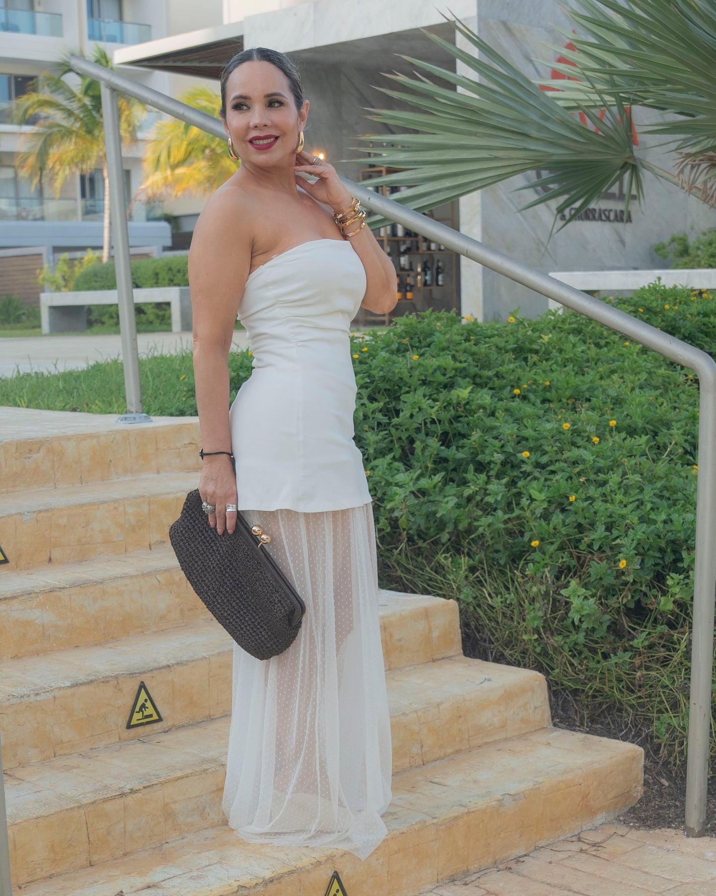 DRESS WHITE LACE