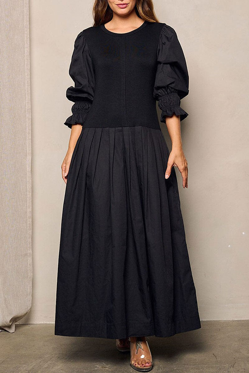 BLACK MAXI DRESS