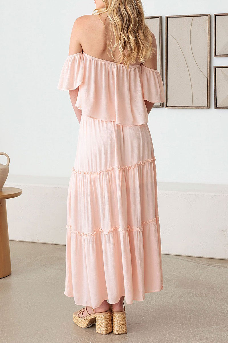 SET,MAXI SKIRT TOP