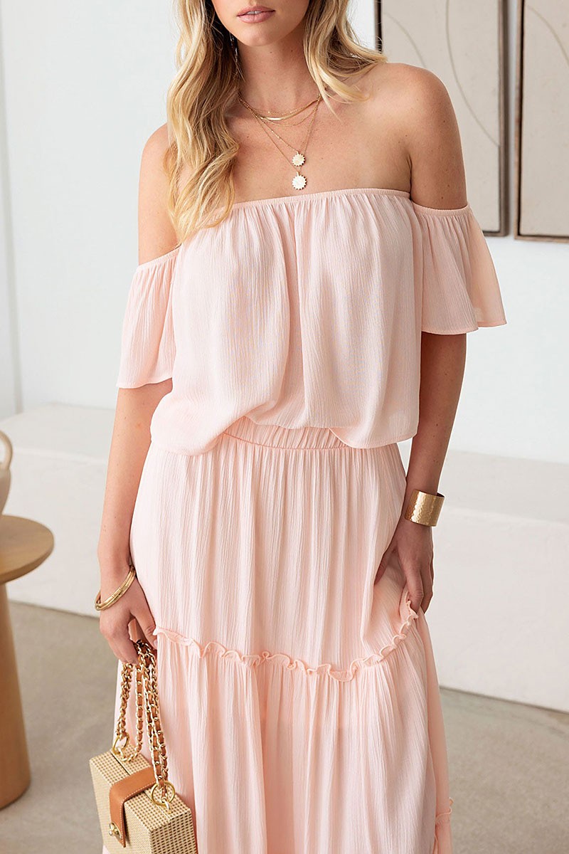 SET,MAXI SKIRT TOP