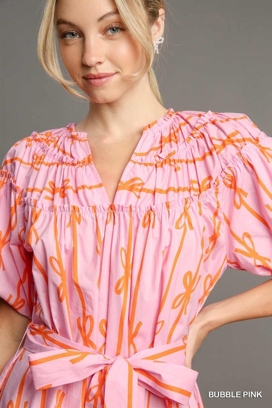Short Sleeve Mini Dress
