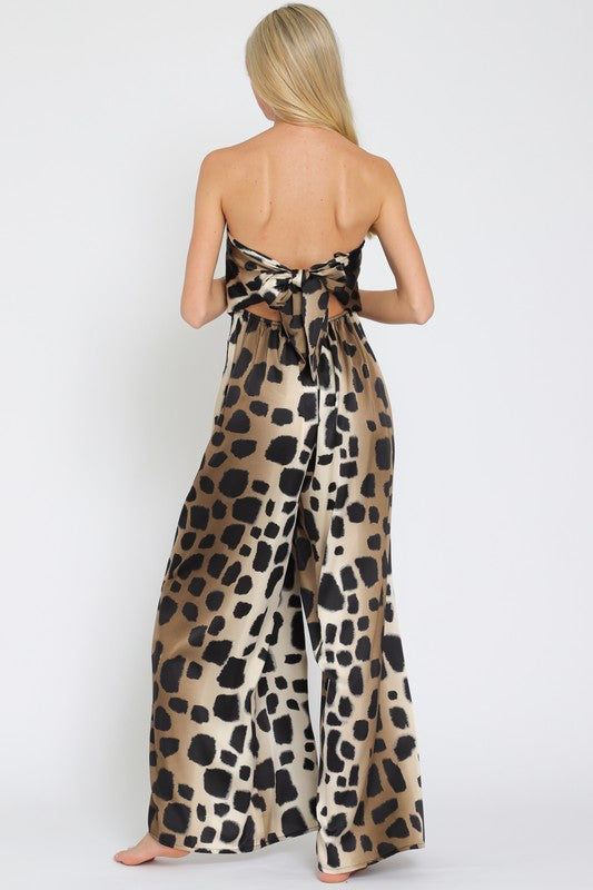 JUMPSUIT TAUPE\BLACK