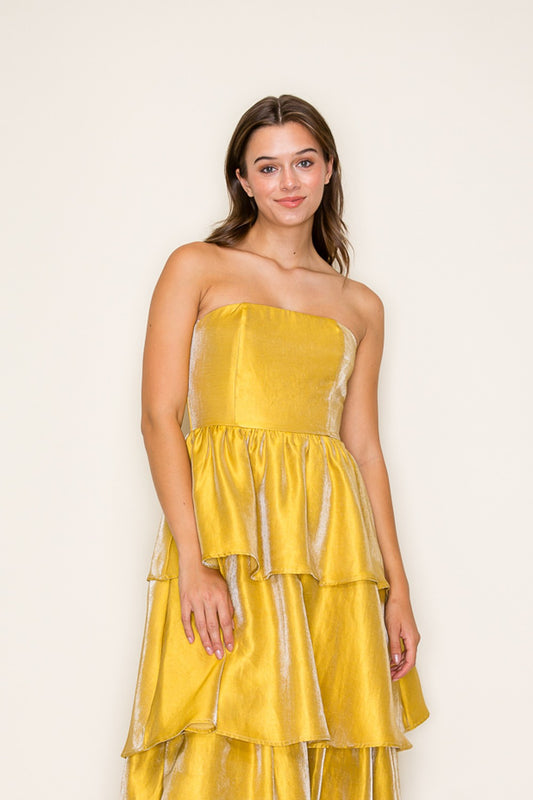 DRESS MUSTARD