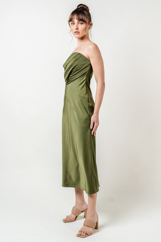 DRESS STRAPLESS