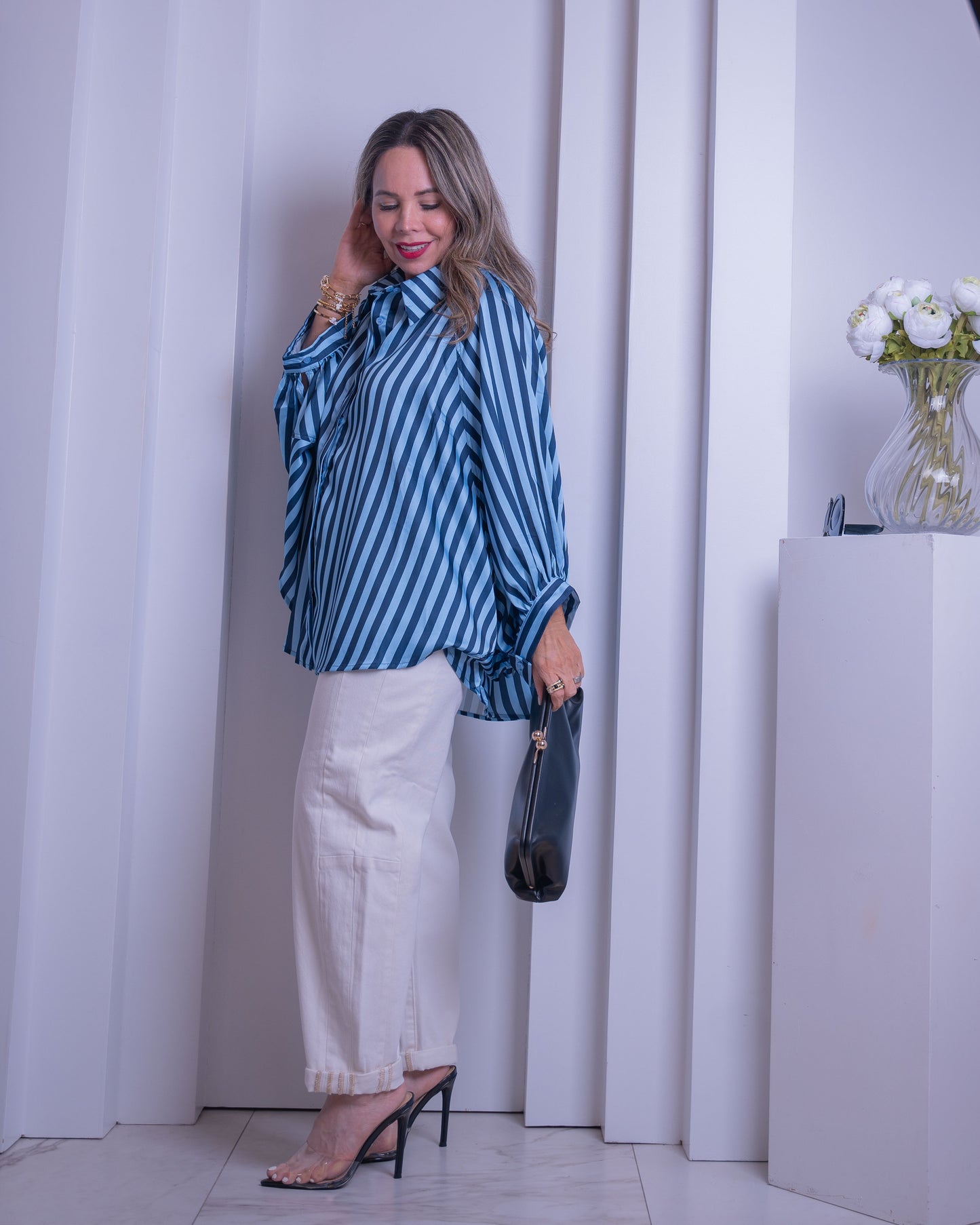 TOP STRIPE NAVY