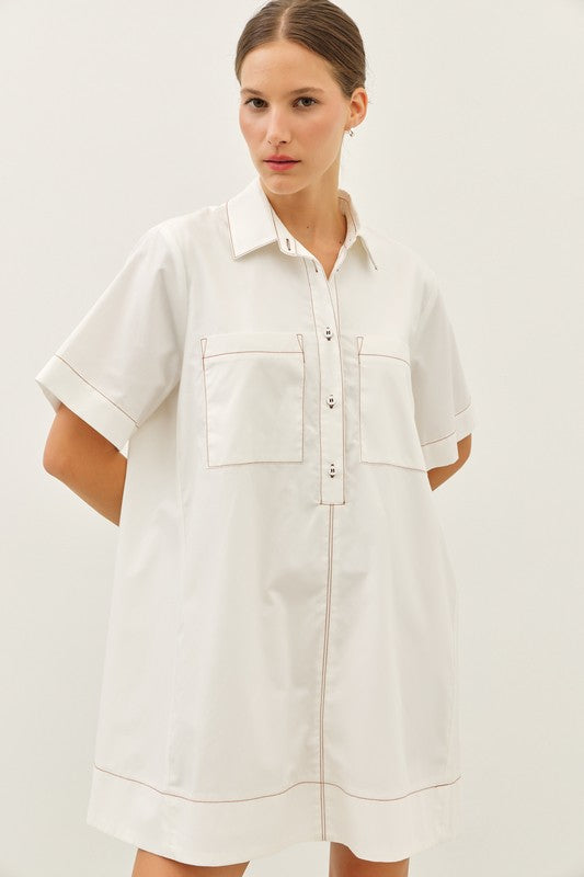 DRESS WHITE