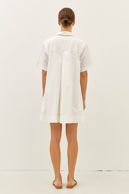 DRESS WHITE