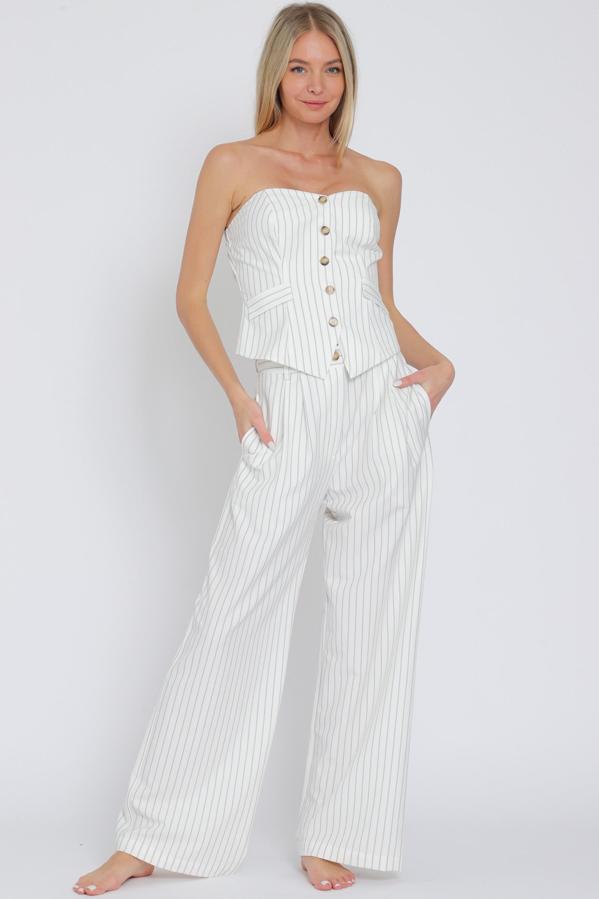 LONG PANTS SET.