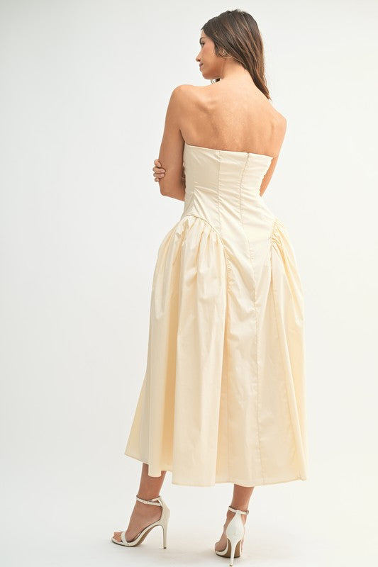 DRESS ECRU