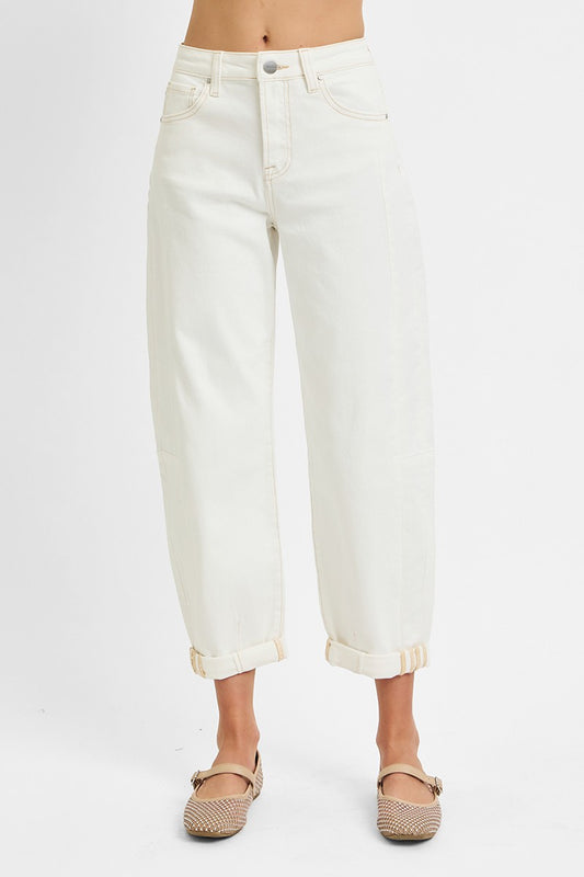 JEANS BARREL CREAM