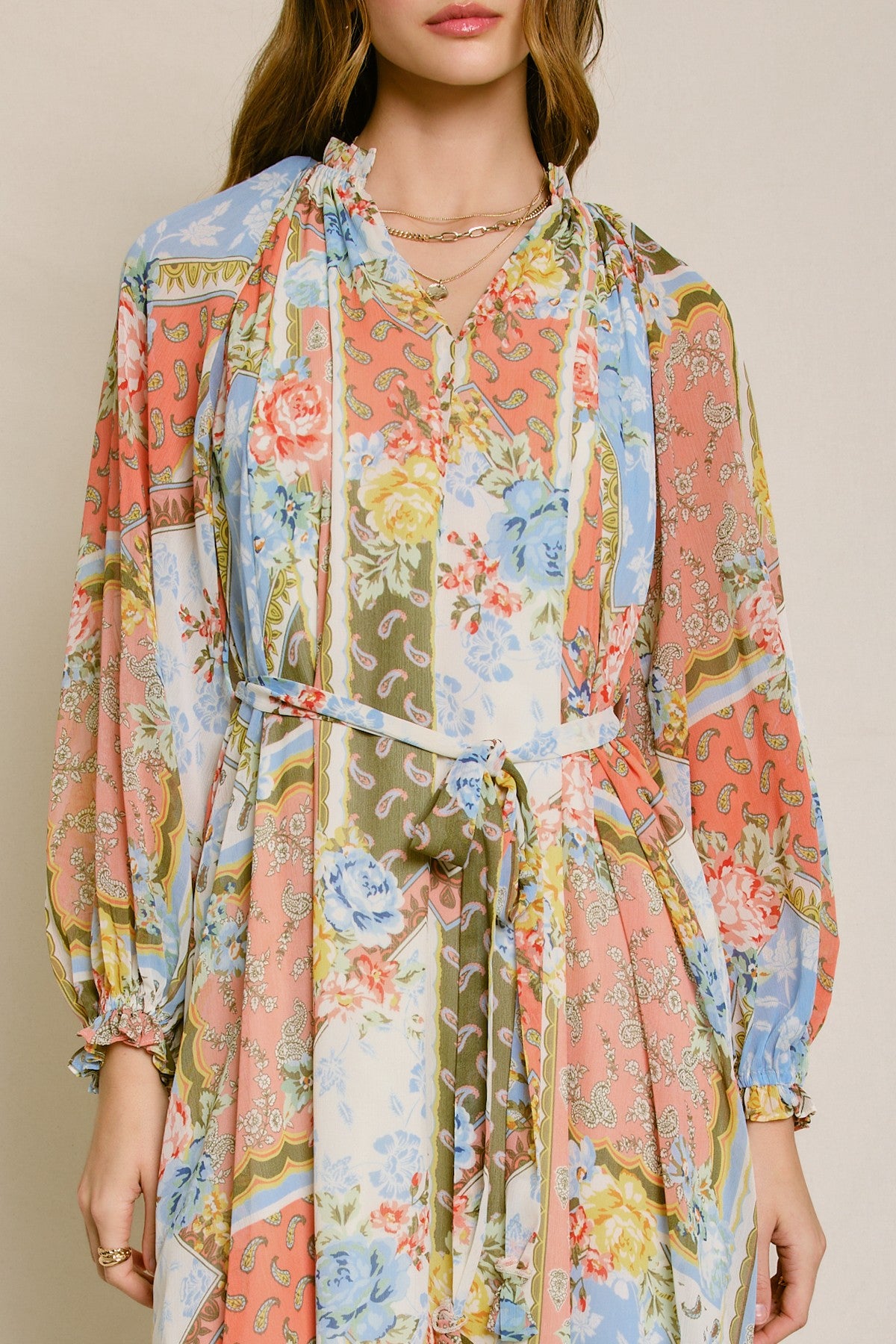 MAXI DRESS ROSE