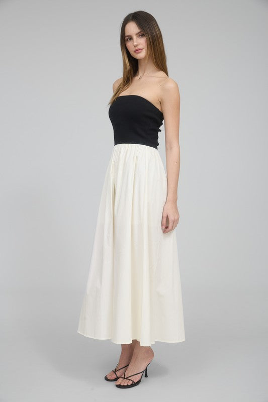 DRESS STRAPLESS