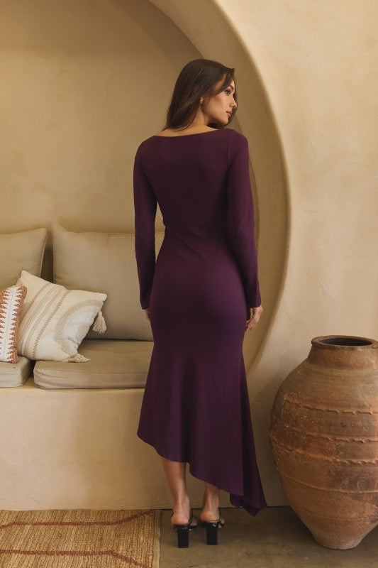 DRESS PLUM