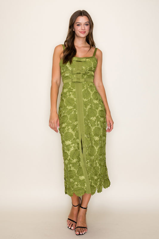 DRESS OLIVE