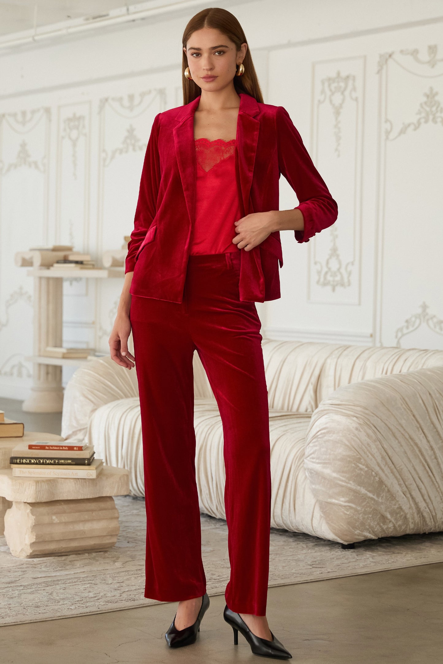 SET.PANTS & BLAZER