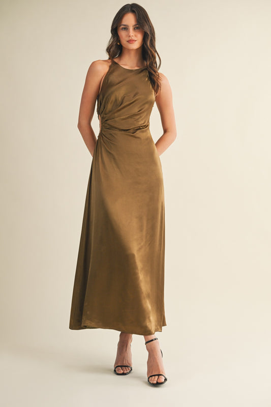 DRESS OLIVE