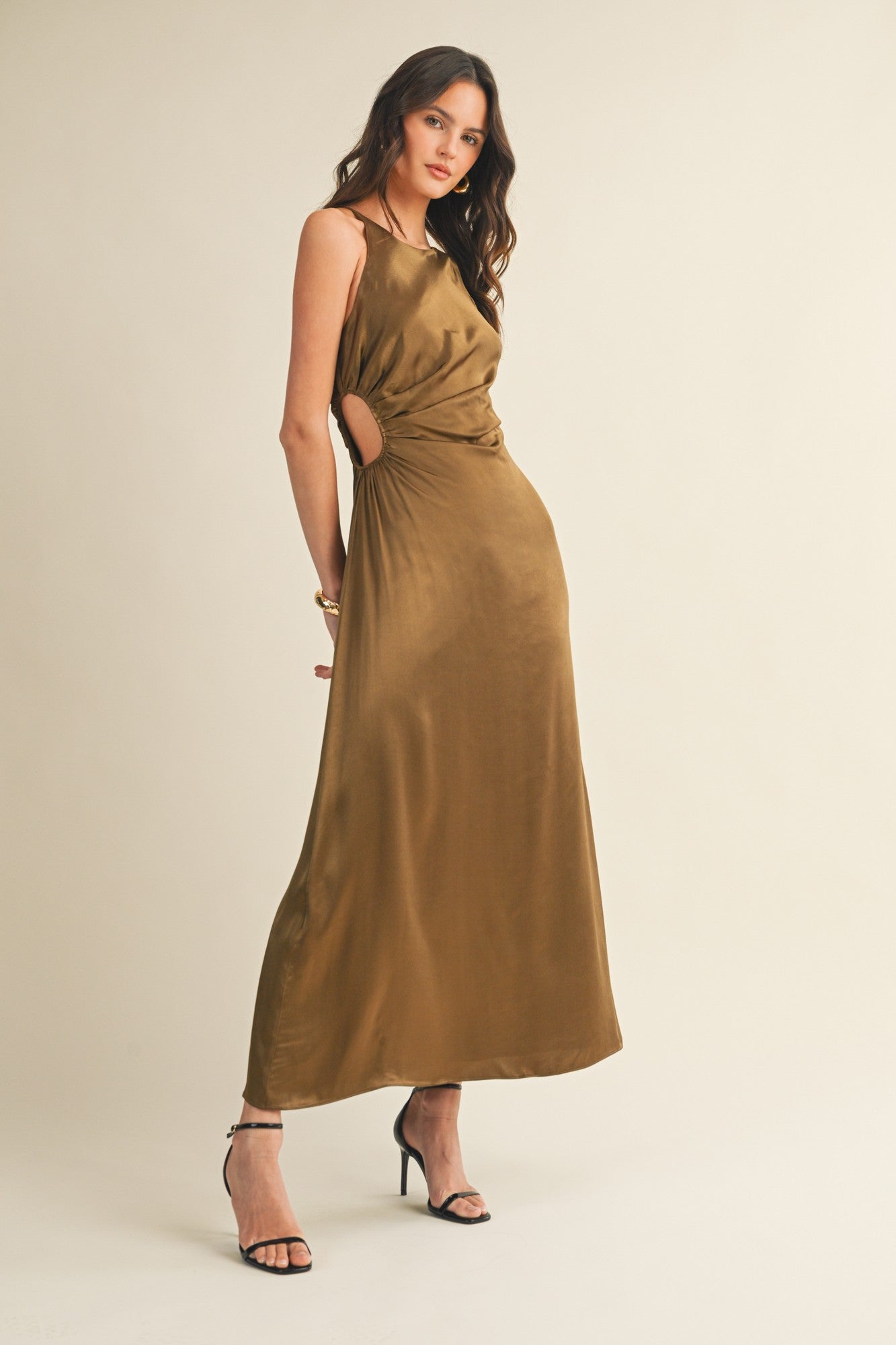 DRESS OLIVE