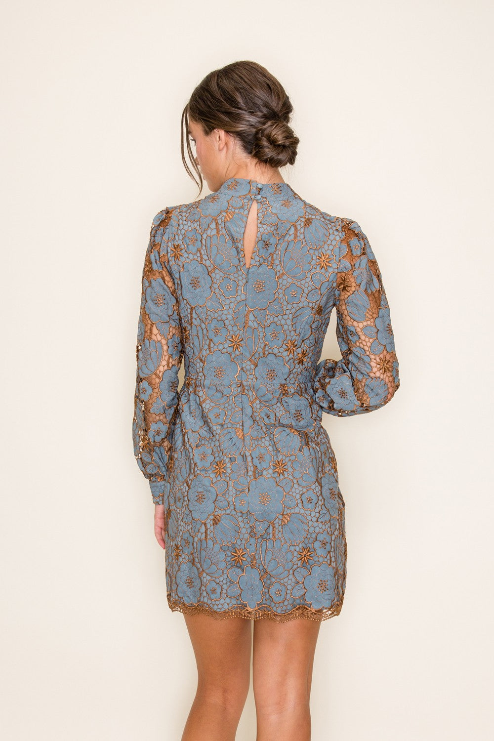 DRESS DUSTY BLUE