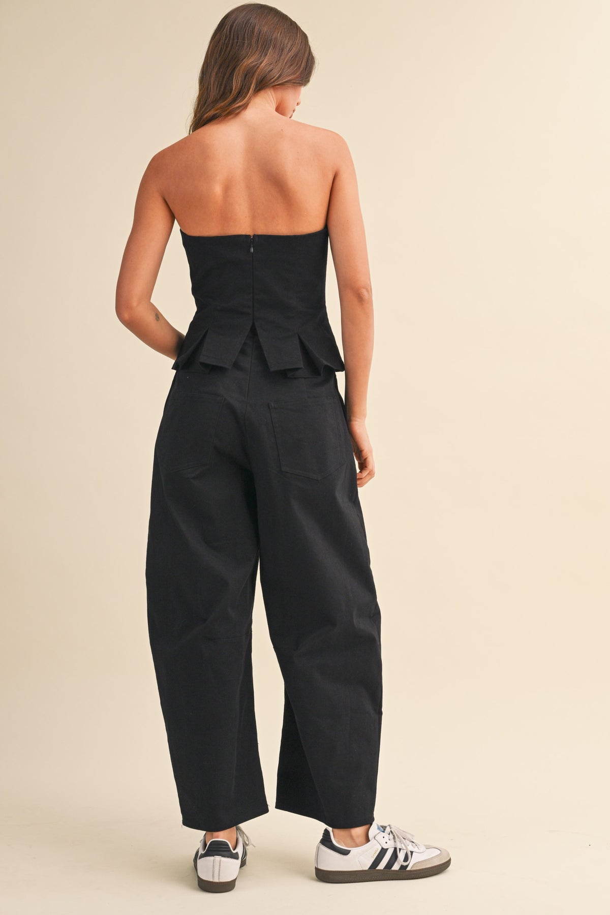 JUMPSUIT BARREL BLACK