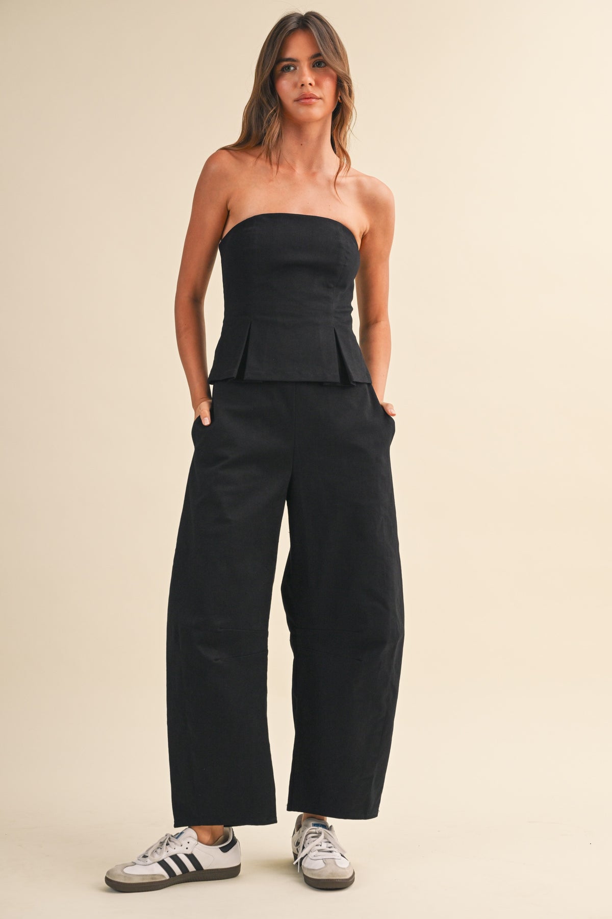 JUMPSUIT BARREL BLACK