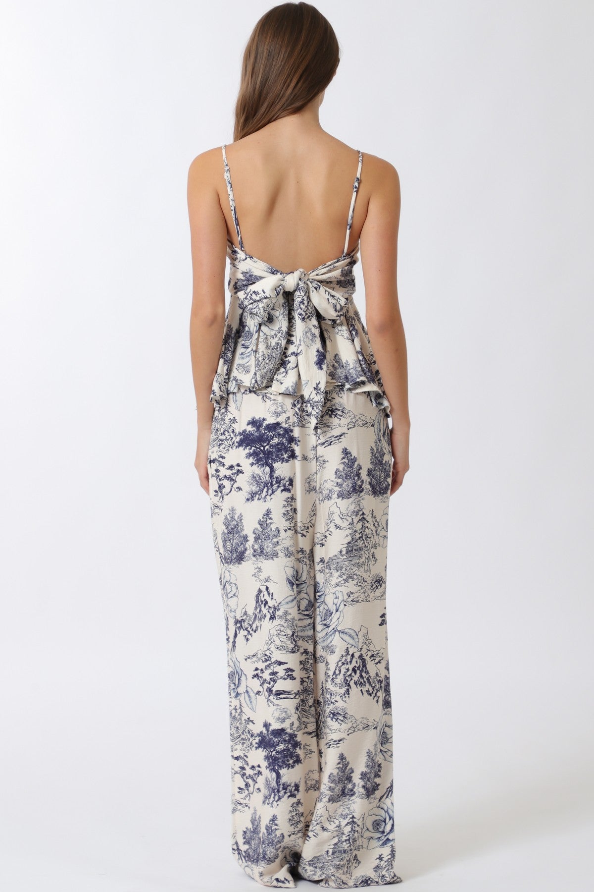 SET. PANTS & TOP NAVY