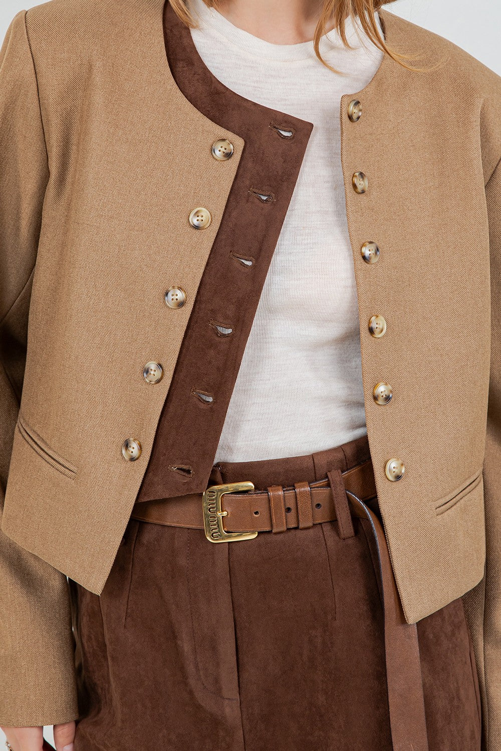 JACKET MOCHA