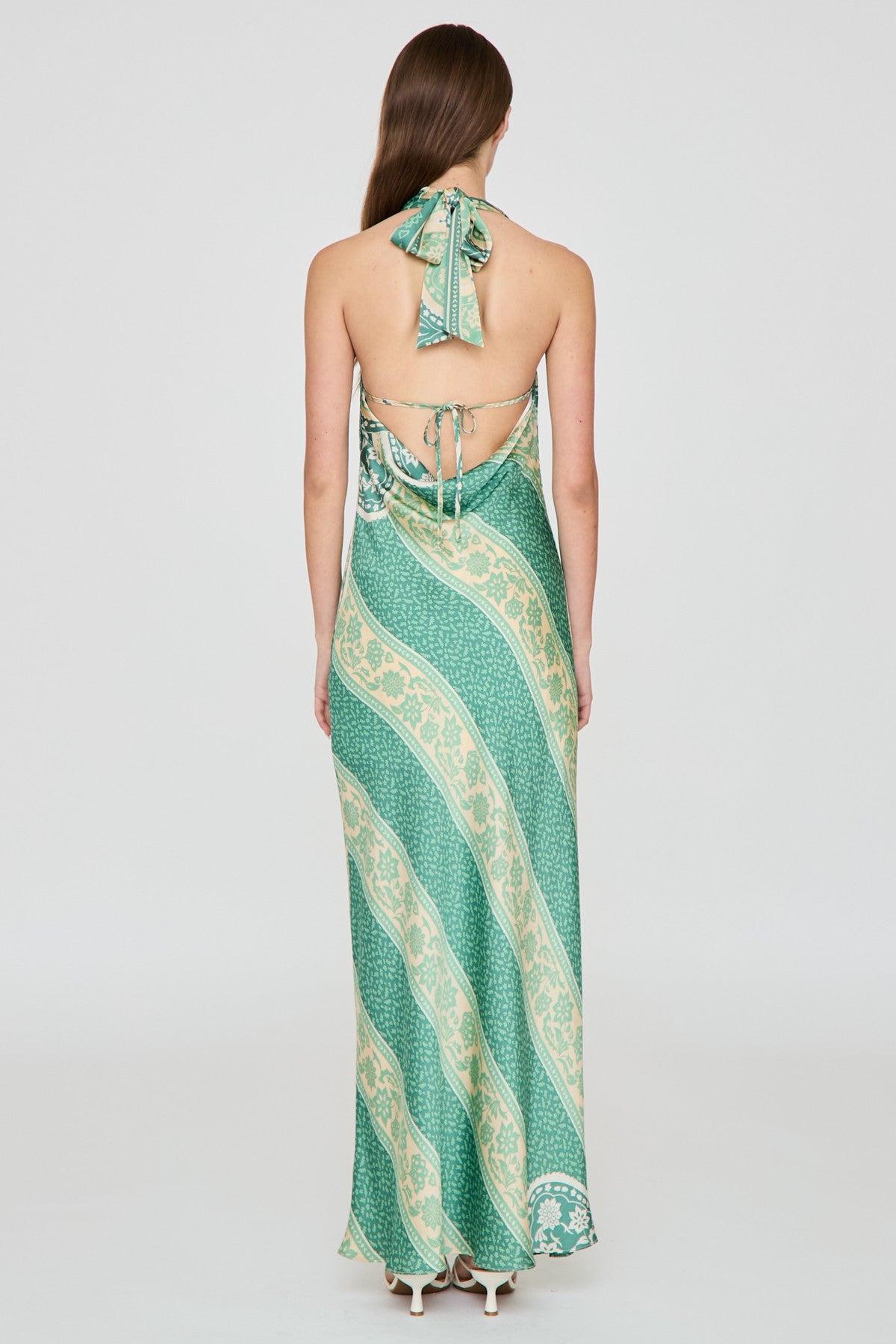DRESS GREEN MULTI