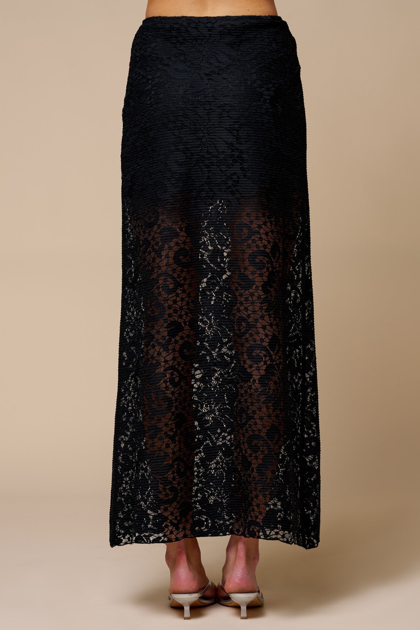 SKIRT BLACK LACE