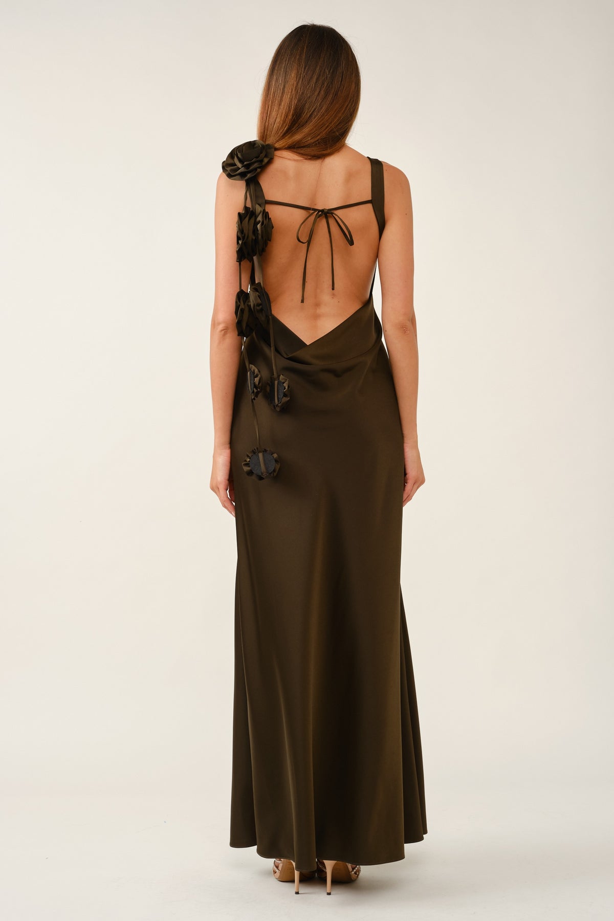 MAXI DRESS BROWN