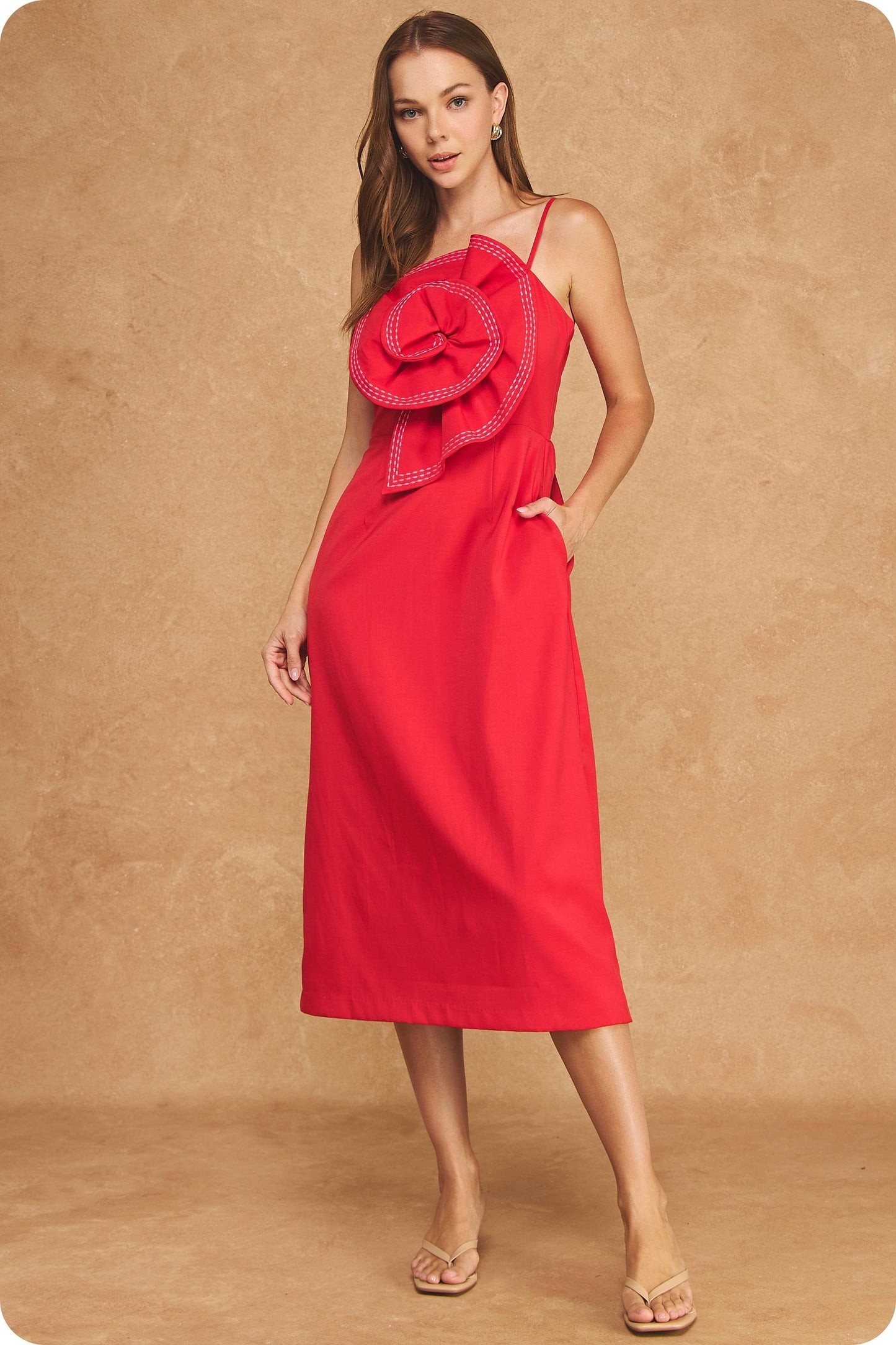 DRESS RD/FUSHCSIA