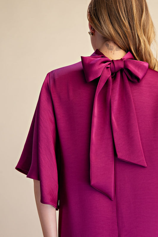 DRESS PLUM