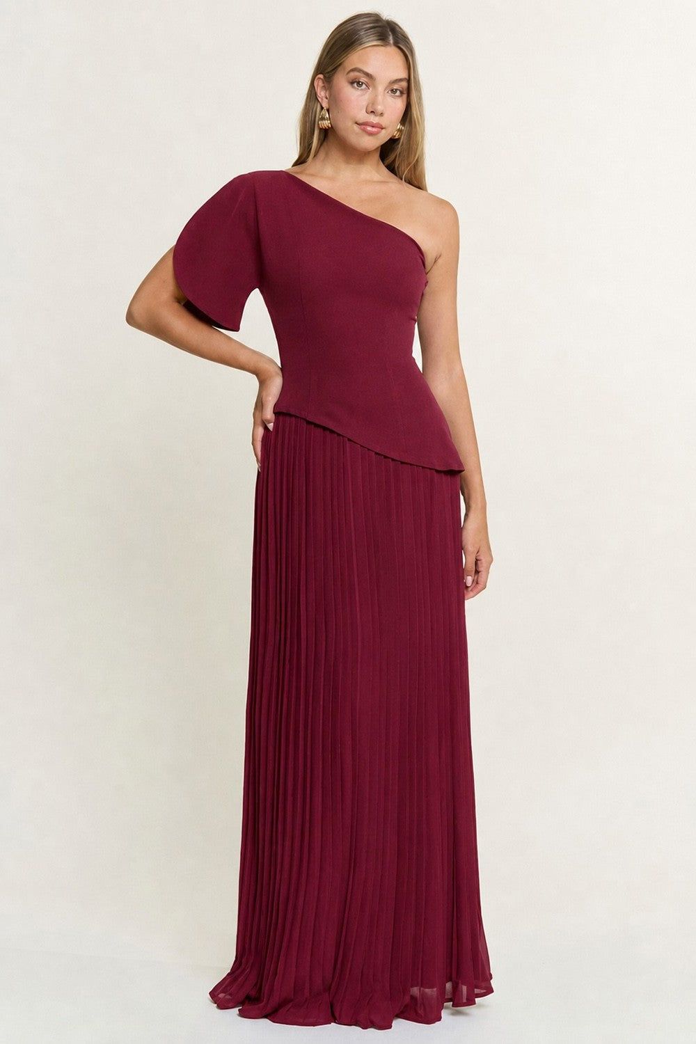 MAXI DRESS WINE