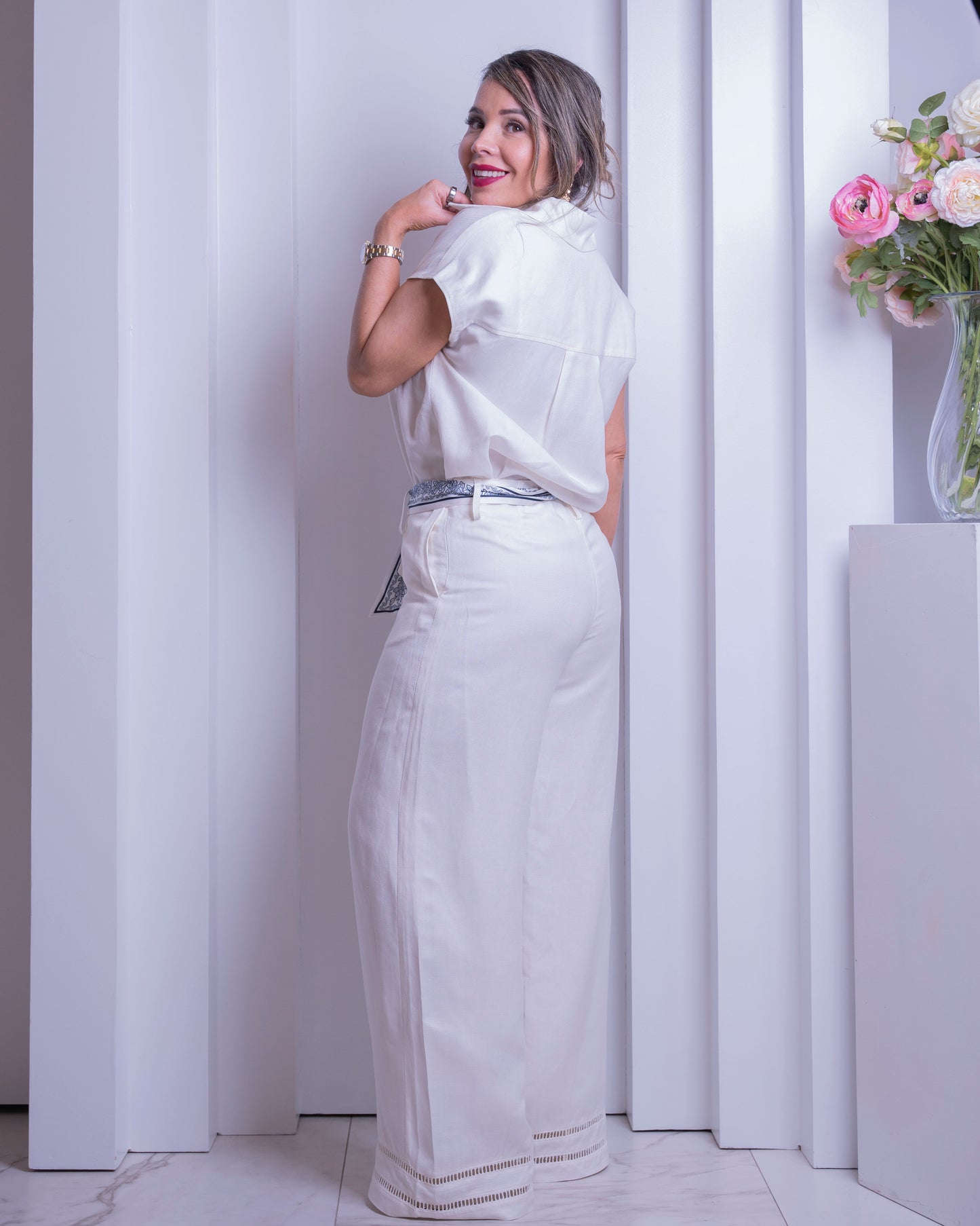 Set.Pants & Top linen