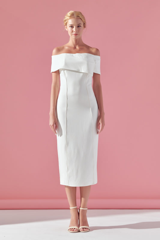 DRESS  WHITE