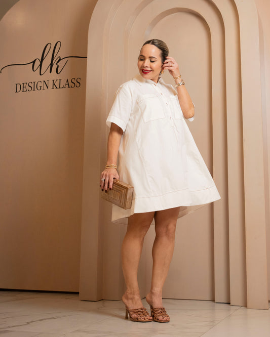 DRESS WHITE