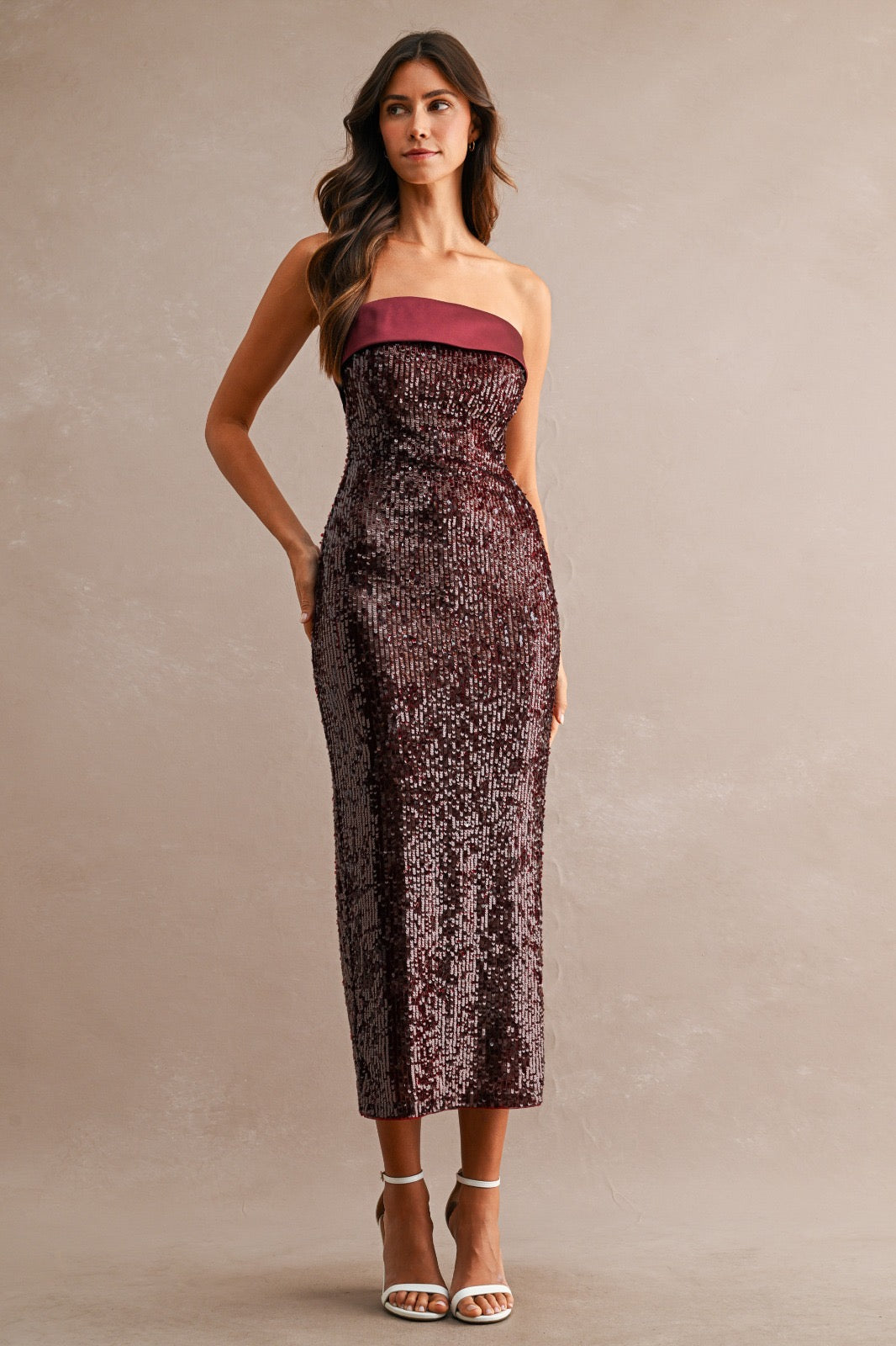 DRESS SEQUIN TUBE
