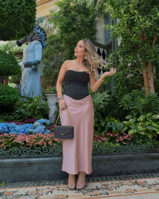 SKIRT MAUVE