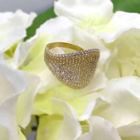Gold Petal Ring