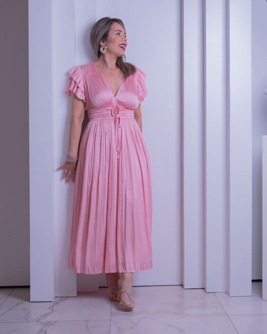 DRESS ROSE PINK