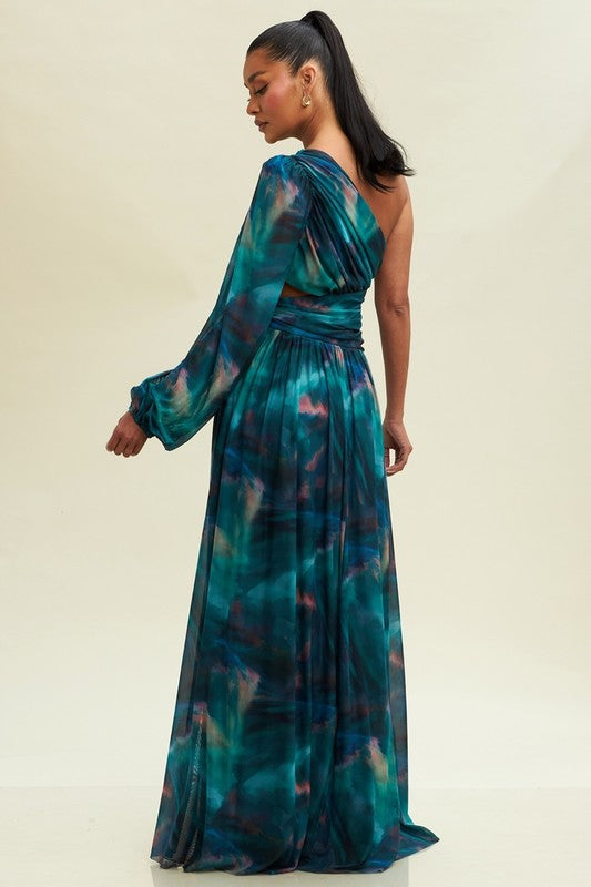 MAxi dress teal