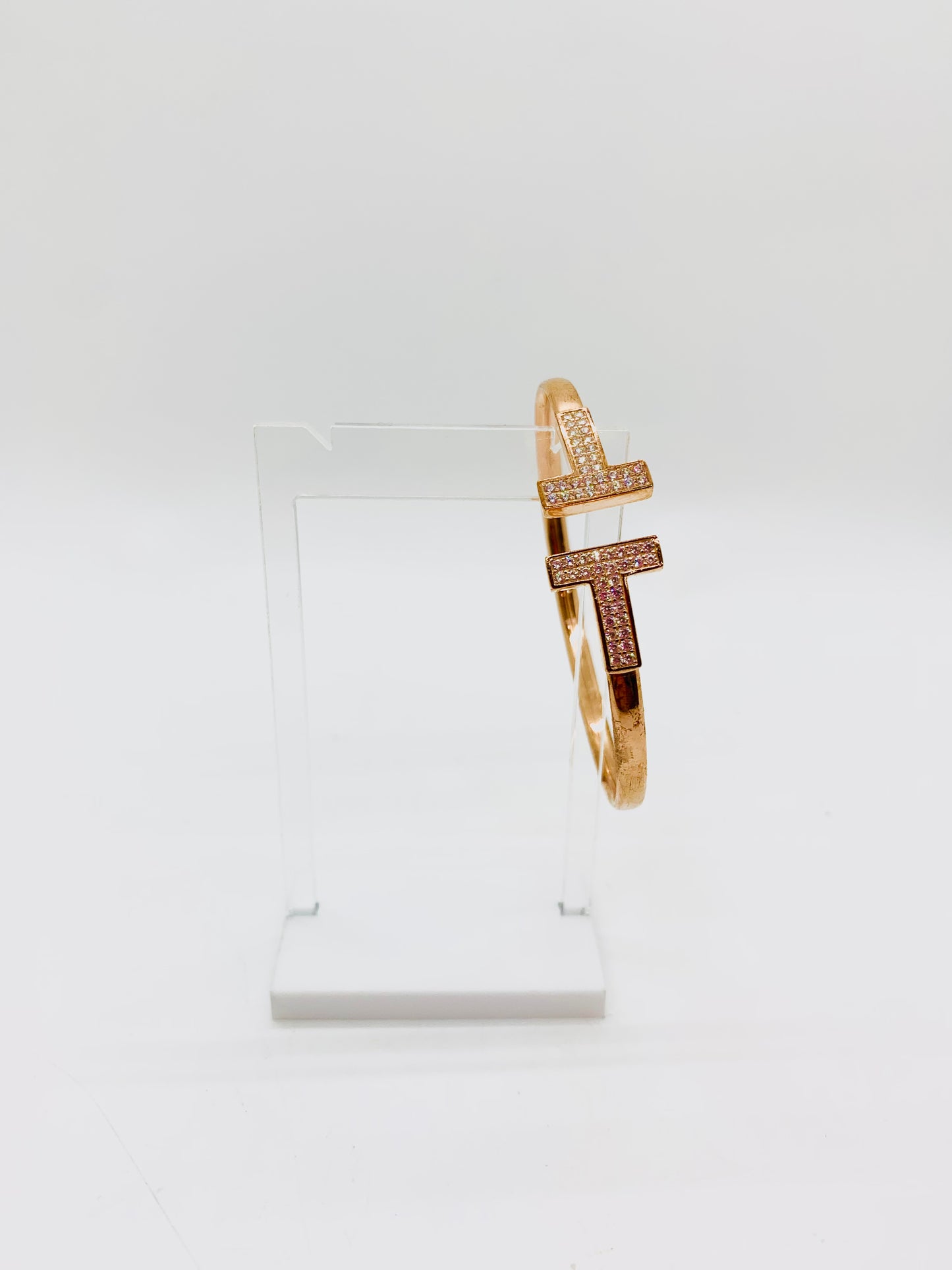 Rose Gold Tiffany Style Bracelet