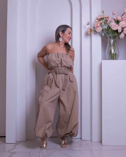 JUMPSUIT SAND